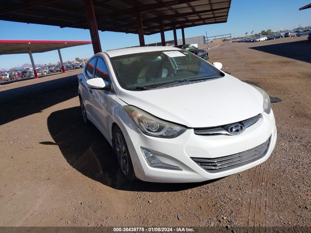 2014 HYUNDAI ELANTRA LIMITED VIN: 5NPDH4AEXEH468680
