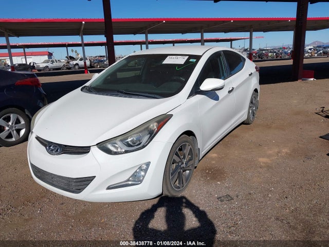2014 HYUNDAI ELANTRA LIMITED VIN: 5NPDH4AEXEH468680