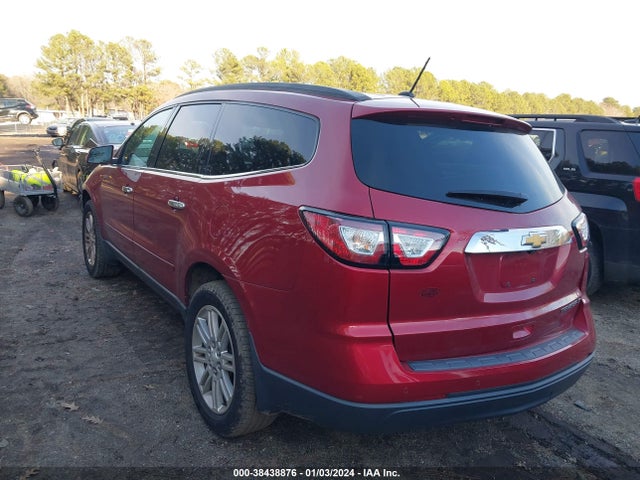 Chevrolet Traverse 1lt 2014 1GNKRGKD0EJ288182 Image 3