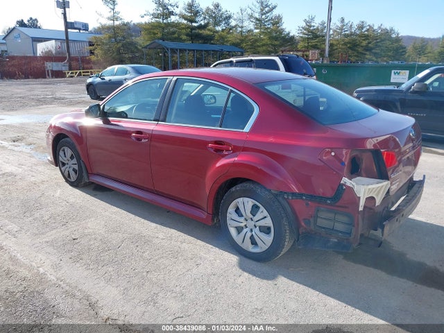 2013 Subaru Legacy 2.5i მანქანა იყიდება აუქციონზე, vin: 4S3BMCA63D3036044, აუქციონის ნომერი: 38439086