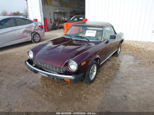 1979 FIAT SPIDER 2000 124LSZ0157999     Photo 1