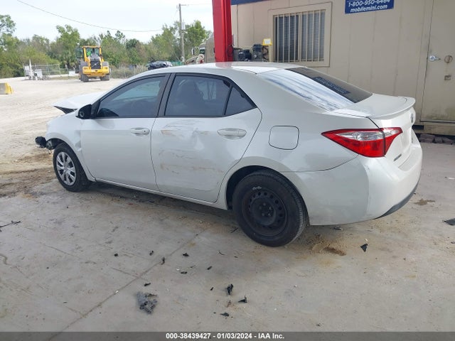 2015 TOYOTA COROLLA LE ECO VIN: 5YFBPRHE2FP192822