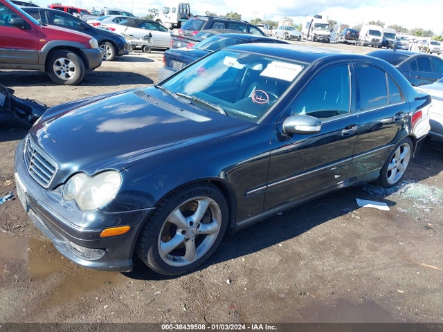 2005 MERCEDES-BENZ C 230 KOMPRESSOR SPORT VIN: WDBRF40J95F651345