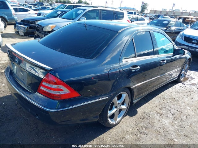 2005 MERCEDES-BENZ C 230 KOMPRESSOR SPORT VIN: WDBRF40J95F651345