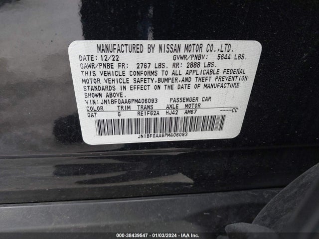 Nissan Ariya Venture+ 2023 JN1BF0AA6PM406093 Image 9