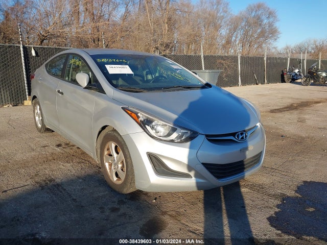 Auction sale of the 2015 Hyundai Elantra Se (ulsan Plant), vin: KMHDH4AE7FU229493, lot number: 38439603