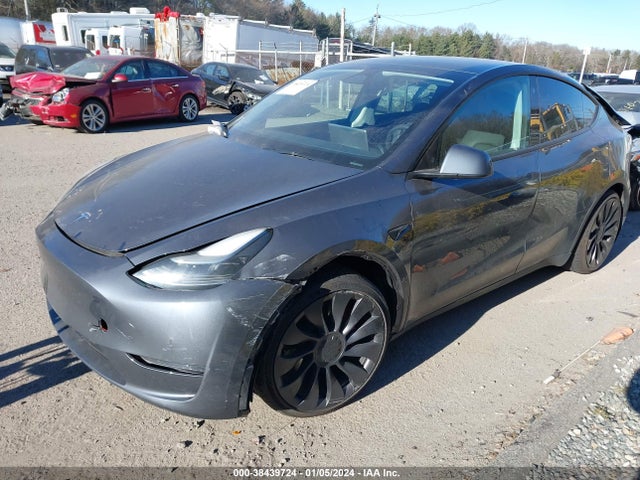 2023 TESLA MODEL Y AWD/PERFORMANCE DUAL MOTOR ALL-WHEEL DRIVE VIN: 7SAYGDEF7PF707551