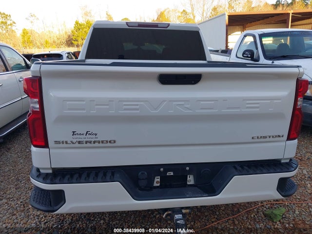 2021 CHEVROLET SILVERADO 1500 4WD SHORT BED CUSTOM VIN: 1GCPYBEH4MZ114604