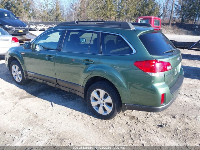 2012 SUBARU OUTBACK 2.5I PREMIUM VIN: 4S4BRBGC2C1245161
