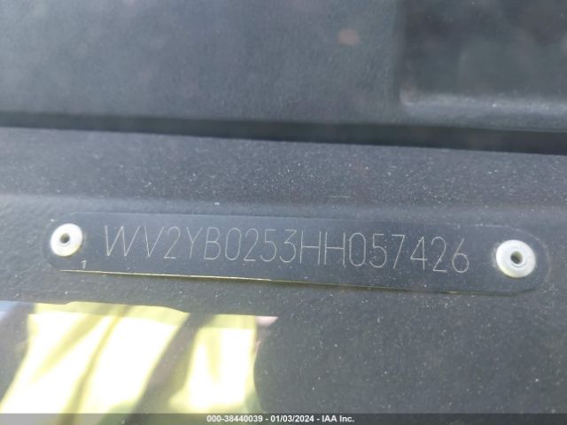 1987 VOLKSWAGEN VANAGON WV2YB0253HH057426 Photo 8