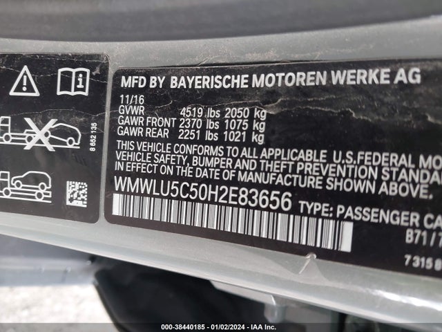 2017 MINI CLUBMAN WMWLU5C50H2E83656 Photo 8