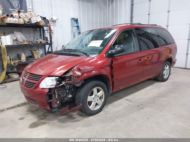 2007 DODGE GRAND CARAVAN SXT VIN: 2D4GP44L07R166446