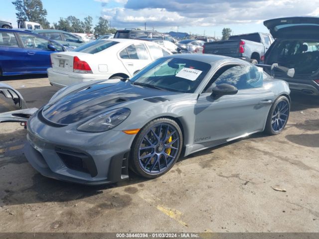 2023 PORSCHE 718 CAYMAN WP0AE2A85PS280082 Photo 1