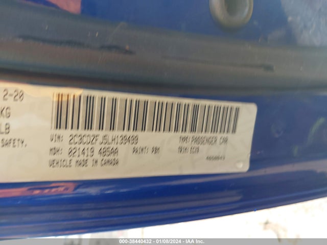 Dodge Challenger R/t Scat Pack 2020 2C3CDZFJ5LH139499 Image 9