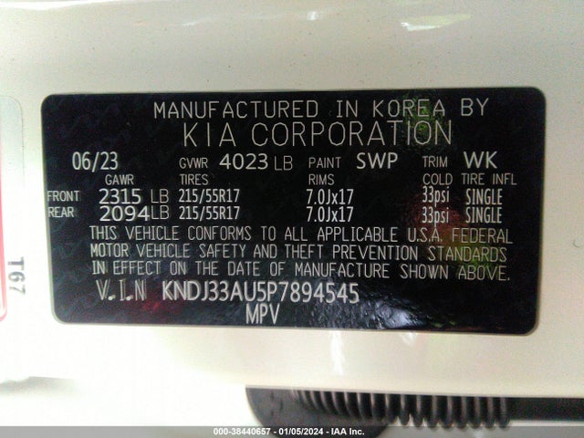 KIA SOUL EX 2023 KNDJ33AU5P7894545 Image 9