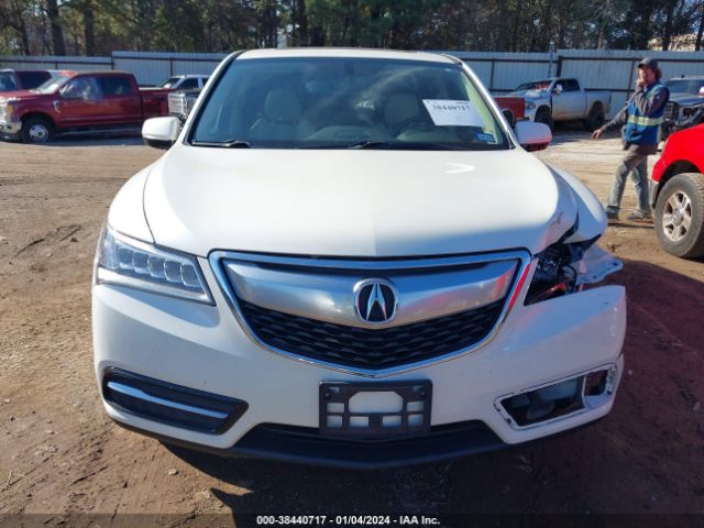 5FRYD3H27GB012557 Acura Mdx Acurawatch Plus Package