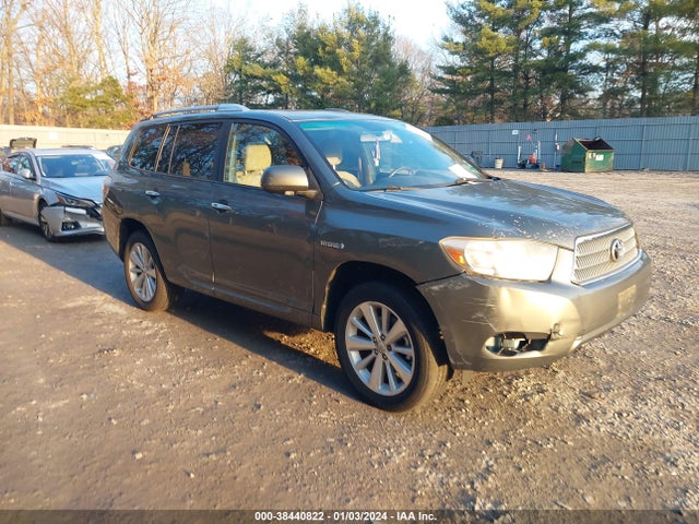 2008 TOYOTA HIGHLANDER HYBRID VIN: JTEEW41A782019708