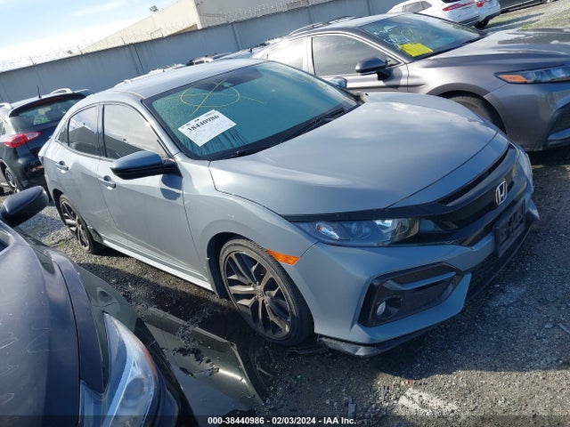 2021 HONDA CIVIC SPORT VIN: SHHFK7H48MU401094