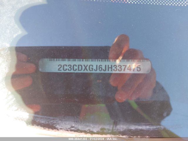 2C3CDXGJ6JH337475 Dodge Charger R/t Scat Pack Rwd