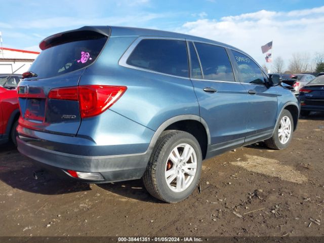 5FNYF6H16GB014546 Honda PILOT LX