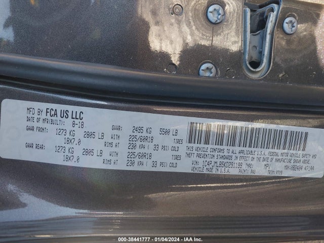1C4PJMLB5KD291199 Jeep Cherokee Altitude 4x4