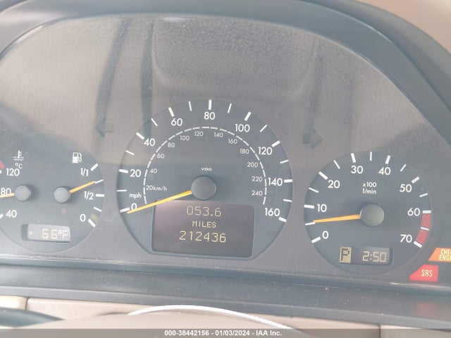2002 MERCEDES-BENZ E-CLASS BASE (A5)/SPECIAL EDITION VIN: WDBJF70J42B489481
