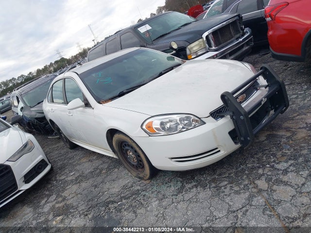 2011 CHEVROLET IMPALA POLICE VIN: 2G1WD5EM9B1265281