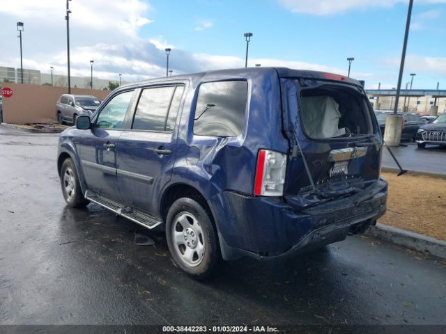 5FNYF3H26EB020108 Honda PILOT LX