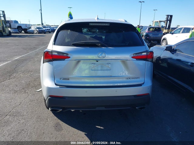2016 LEXUS NX 200T F SPORT VIN: JTJYARBZXG2028822