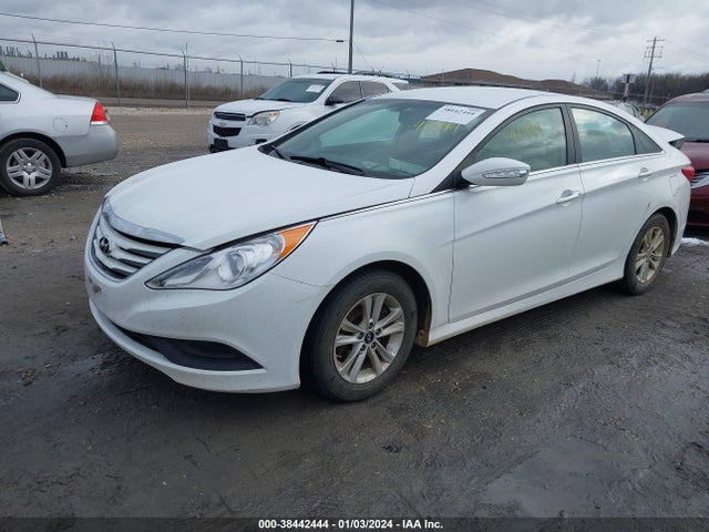 2014 HYUNDAI SONATA GLS VIN: 5NPEB4AC6EH925604