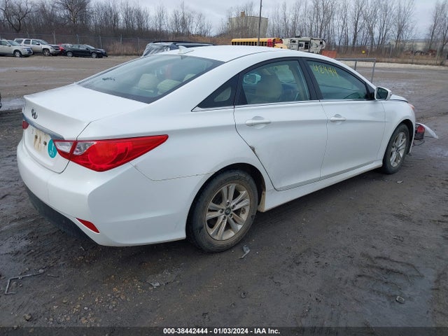 2014 HYUNDAI SONATA GLS VIN: 5NPEB4AC6EH925604