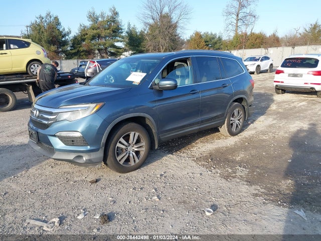 Honda Pilot Ex-l 2016 5FNYF6H52GB025093 Image 2