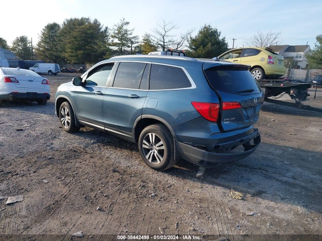 Honda Pilot Ex-l 2016 5FNYF6H52GB025093 Image 3