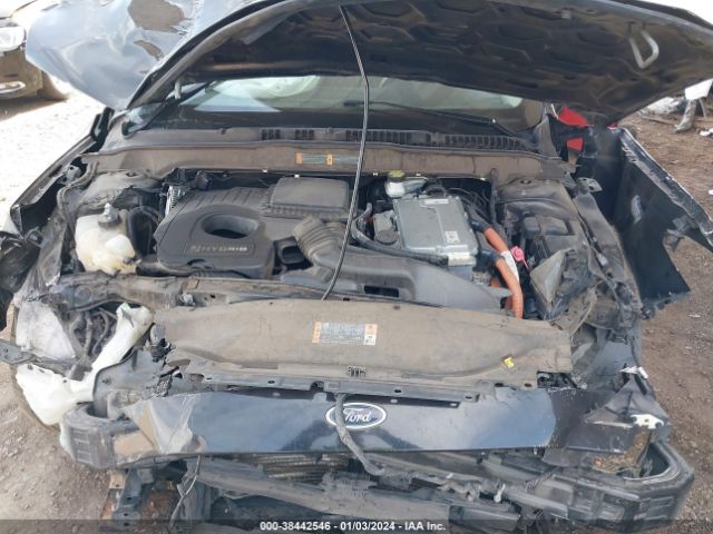 3FA6P0RU9KR202887 Ford Fusion Hybrid Titanium