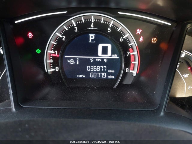 2018 Honda Civic Lx მანქანა იყიდება აუქციონზე, vin: 2HGFC2F59JH505419, აუქციონის ნომერი: 38442561