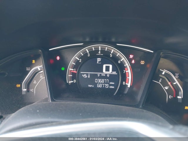 2018 Honda Civic Lx მანქანა იყიდება აუქციონზე, vin: 2HGFC2F59JH505419, აუქციონის ნომერი: 38442561