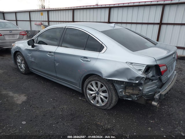 2016 SUBARU LEGACY 2.5I PREMIUM VIN: 4S3BNBC68G3025307
