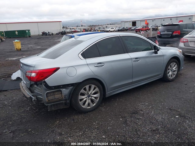 2016 SUBARU LEGACY 2.5I PREMIUM VIN: 4S3BNBC68G3025307