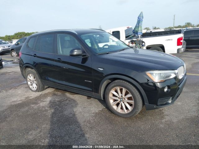 Продажа на аукционе авто 2015 Bmw X3 Sdrive28i, vin: 5UXWZ7C51F0M83473, номер лота: 38442639