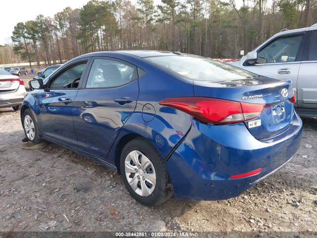 2016 HYUNDAI ELANTRA SE VIN: 5NPDH4AE7GH690824