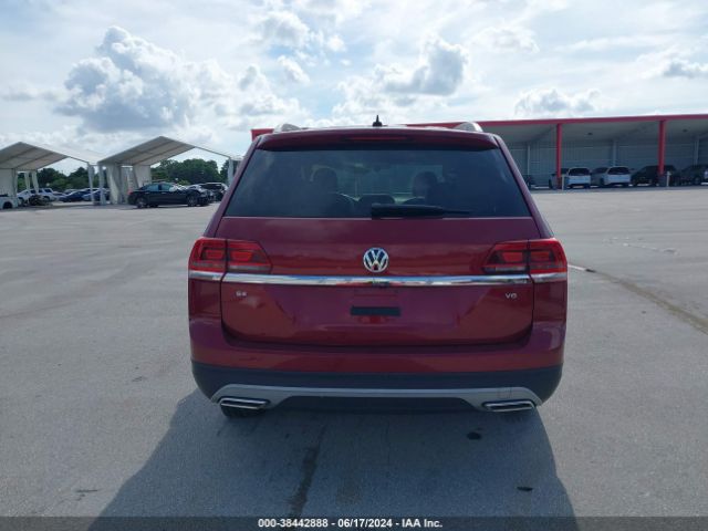 1V2CR2CA1JC512447 Volkswagen Atlas 3.6l V6 Se