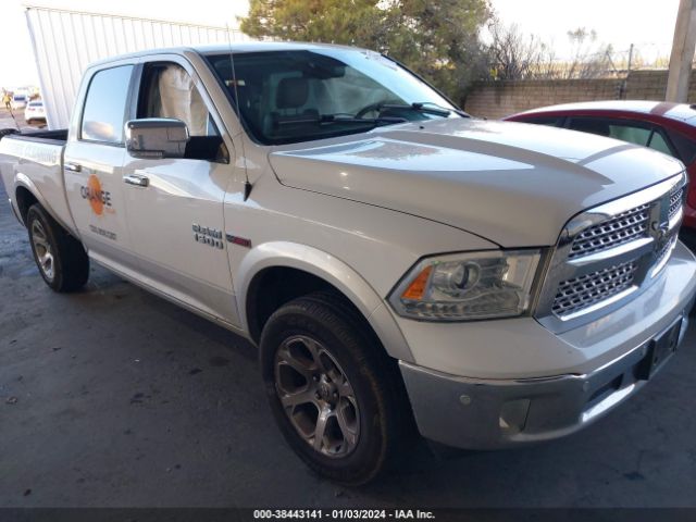 Продажа на аукционе авто 2014 Ram 1500 Laramie, vin: 1C6RR7VM9ES370562, номер лота: 38443141