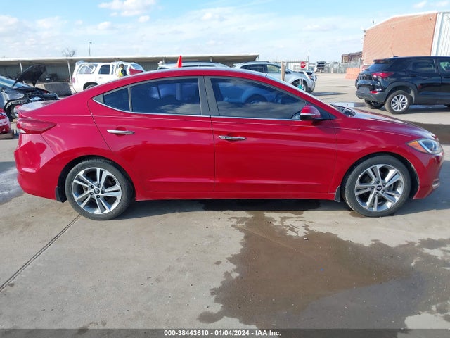 Продажа на аукционе авто 2017 Hyundai Elantra Limited, vin: KMHD84LF0HU141314, номер лота: 38443610