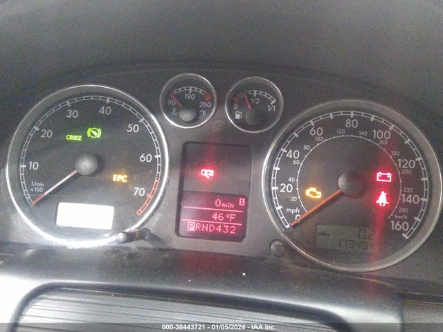 2005 VOLKSWAGEN PASSAT GLS 1.8T VIN: WVWAD63B35P005328