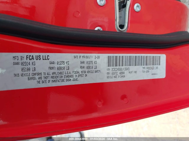 Dodge Charger Sxt Rwd 2020 2C3CDXBG8LH136451 Image 9