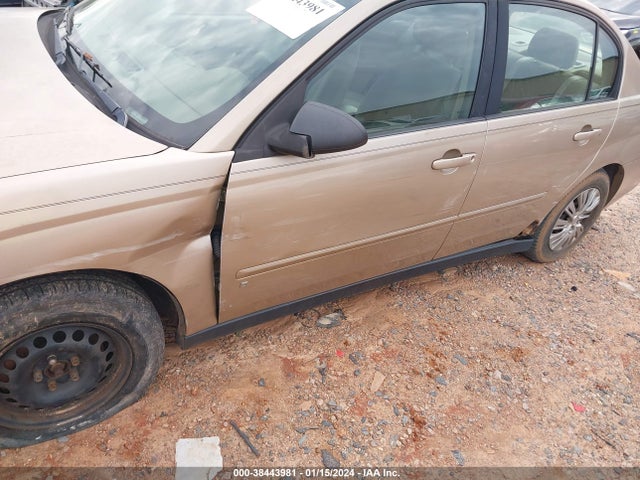 2007 CHEVROLET MALIBU LS VIN: 1G1ZS58F47F150412