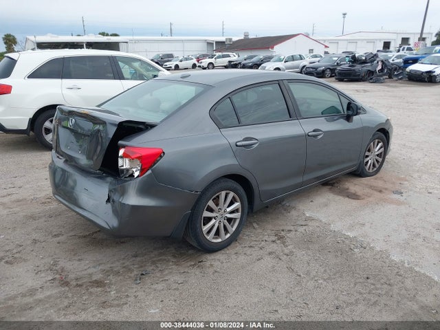 2012 HONDA CIVIC EX VIN: 2HGFB2F89CH540915