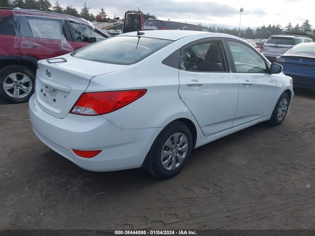 2016 HYUNDAI ACCENT SE VIN: KMHCT4AE4GU084649