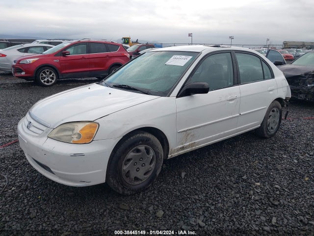 2002 HONDA CIVIC LX VIN: JHMES16572S005825