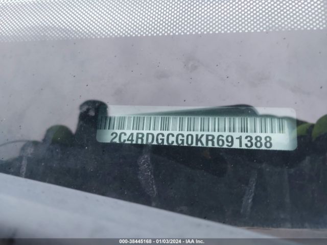 2C4RDGCG0KR691388 Dodge Grand Caravan Sxt